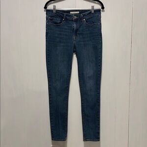 Levi's 711 Skinny Size 30 Blue Jeans Excellent